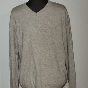 Banana Republic Men Size XL Gray Sweater Pullover